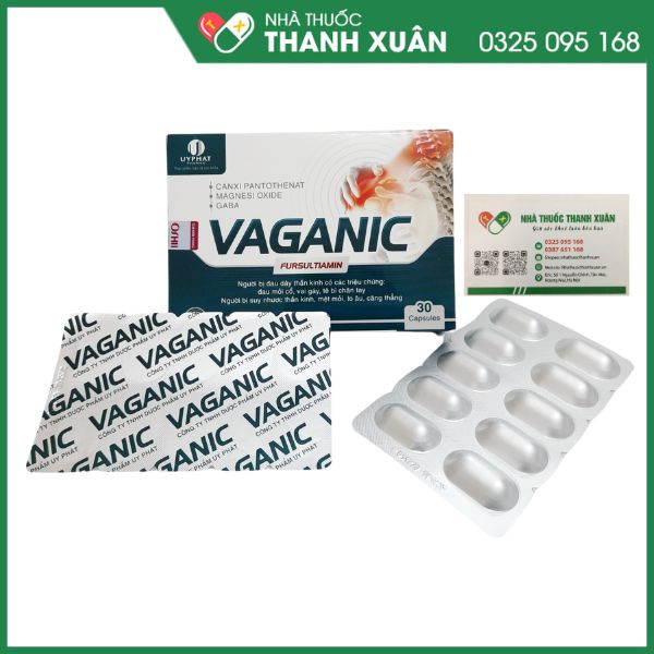 Vaganic-Uy Phát giảm triệu chứng của suy nhược thần kinh